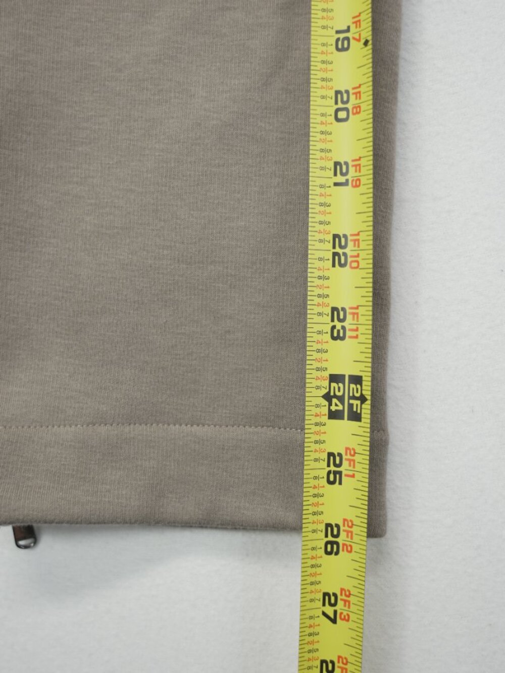 Athleta Cozy Karma High Rise Zip Ankle Pants Size Medium Beige Weekend - Picture 6 of 12